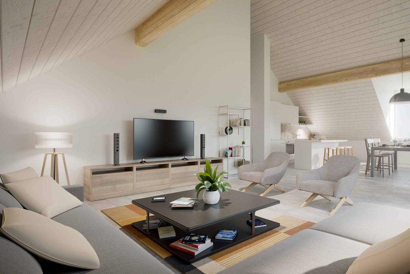 Appartement de 3,5 pièces dans une nouvelle résidence.