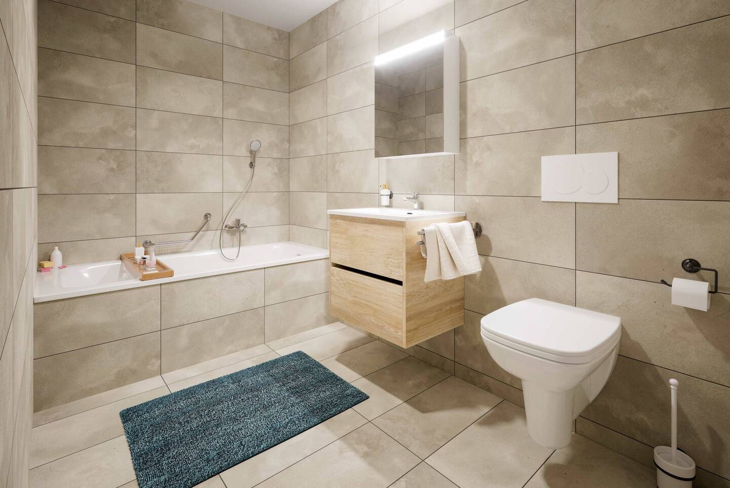 Appartement de 3,5 pièces dans une nouvelle résidence.