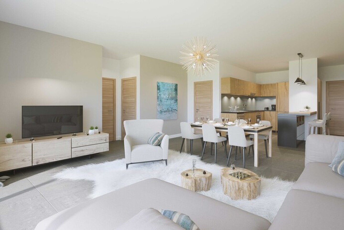 Appartements de 3,5 pièces dans une nouvelle résidence à Gryon