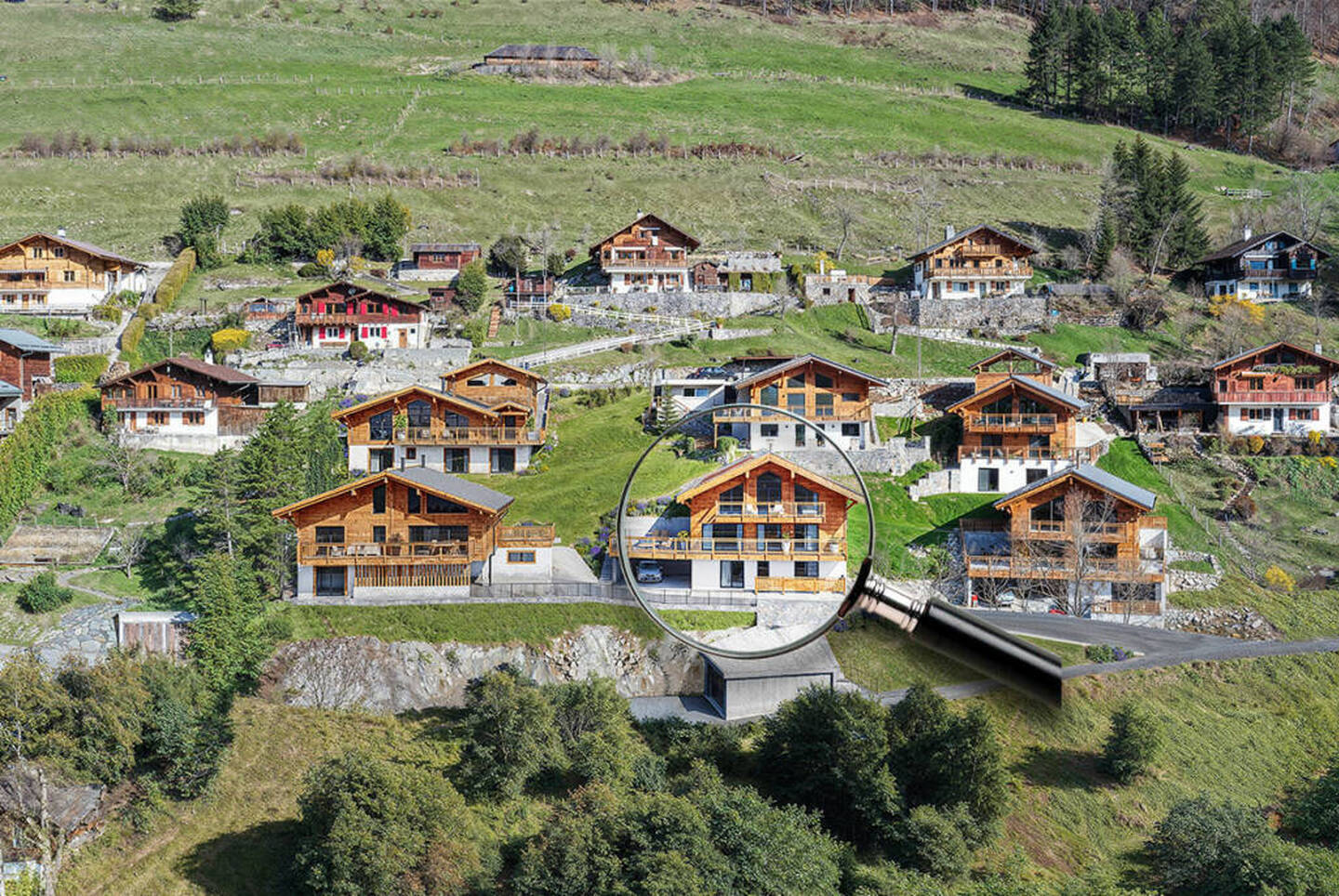 Chalet de standing à Crésuz