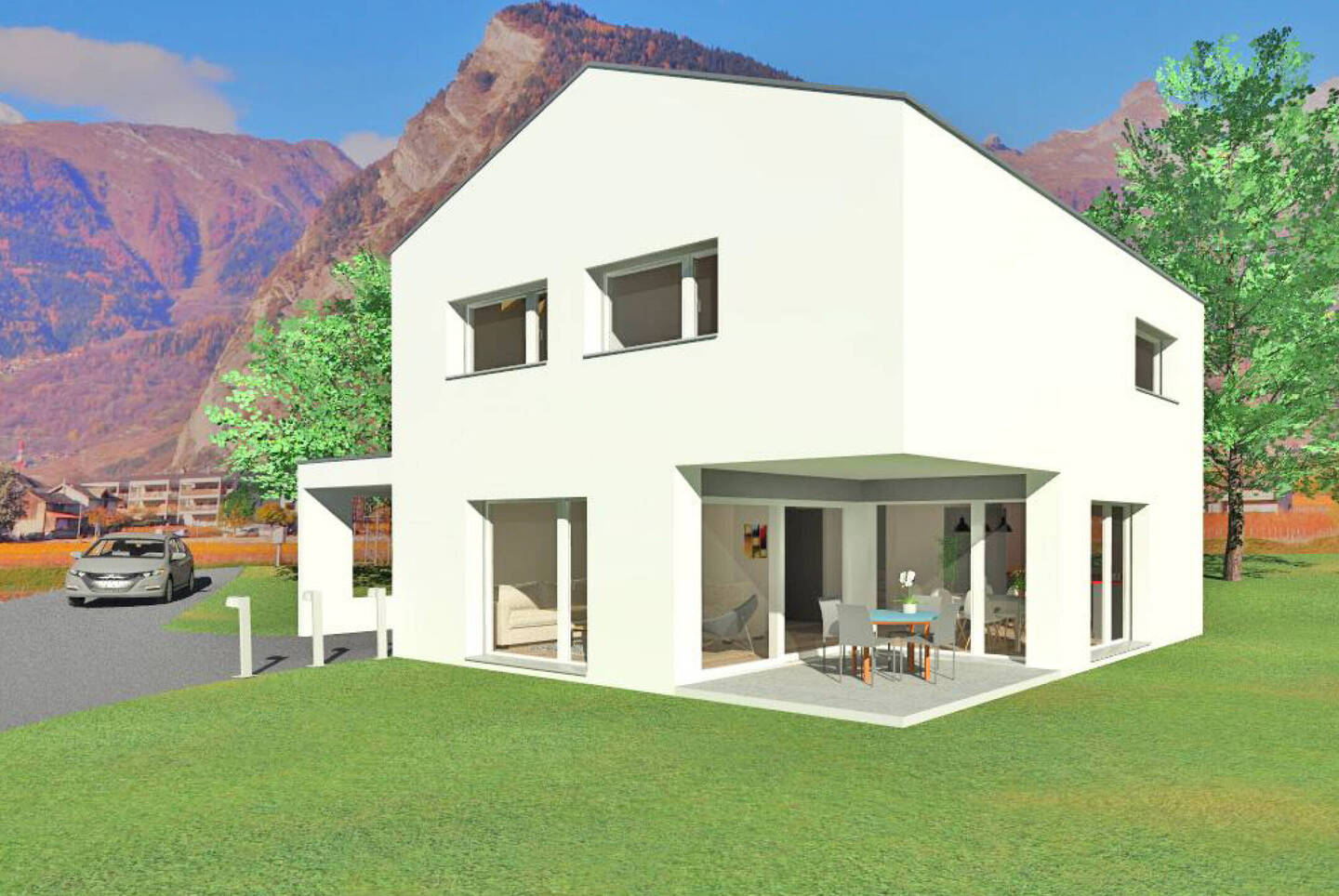 Villas à construire sur une belle parcelle