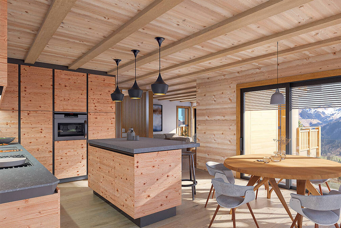 Chalet de 4,5 pièces à construire