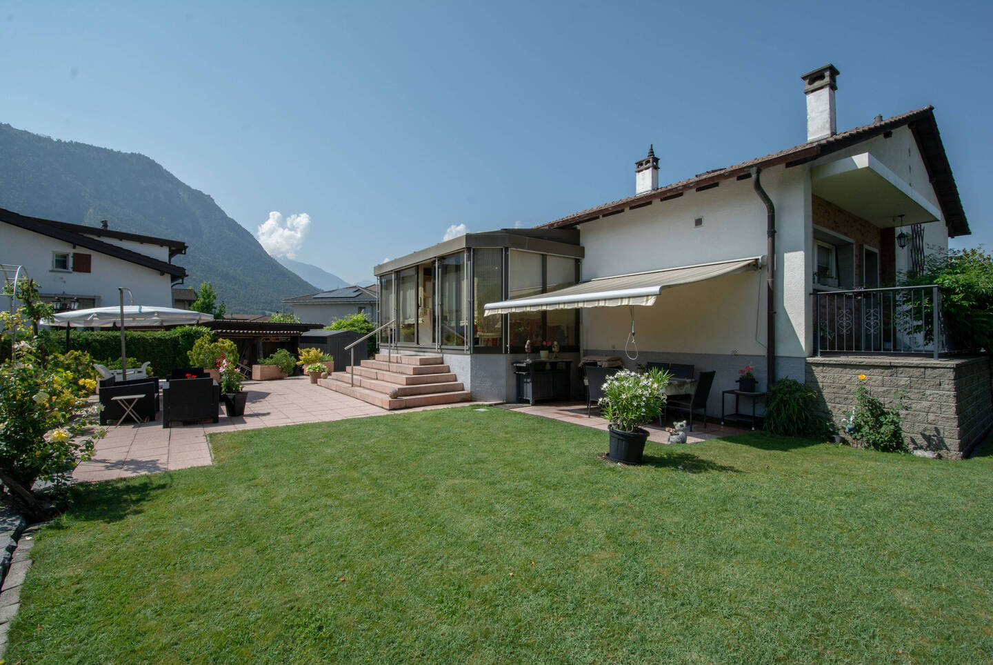 Spacieuse villa individuelle idéalement située à Uvrier