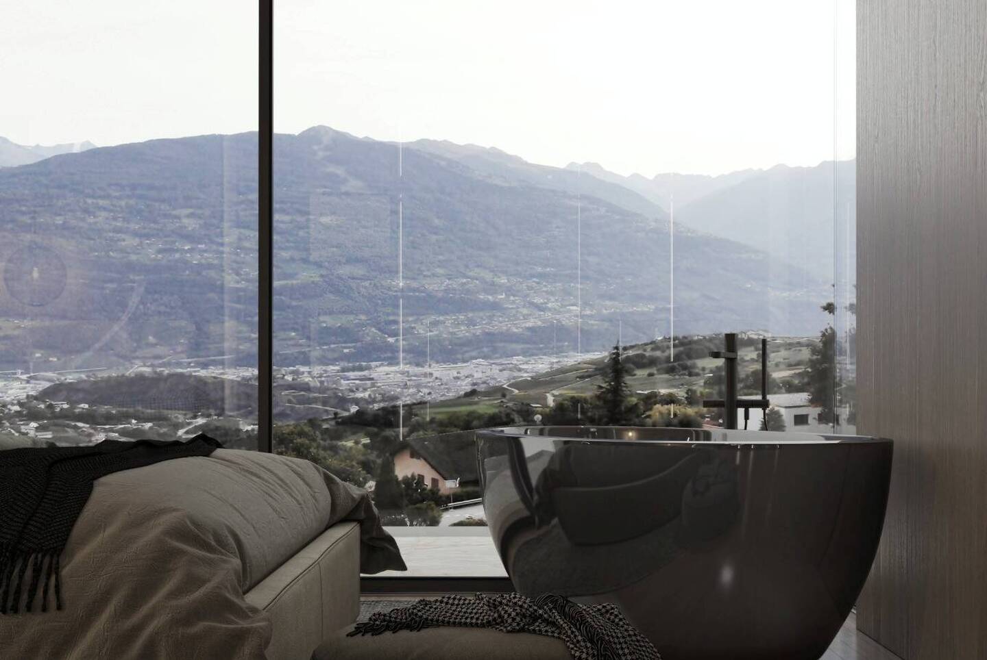 Magnifique appartement-terrasse de 3,5 pièces à Savièse 