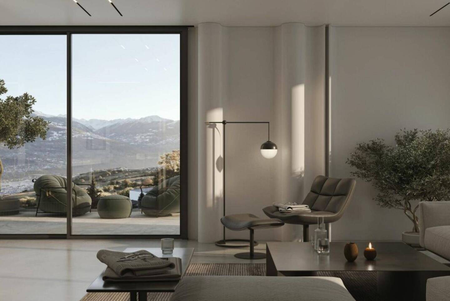 Magnifique appartement-terrasse de 3,5 pièces à Savièse 