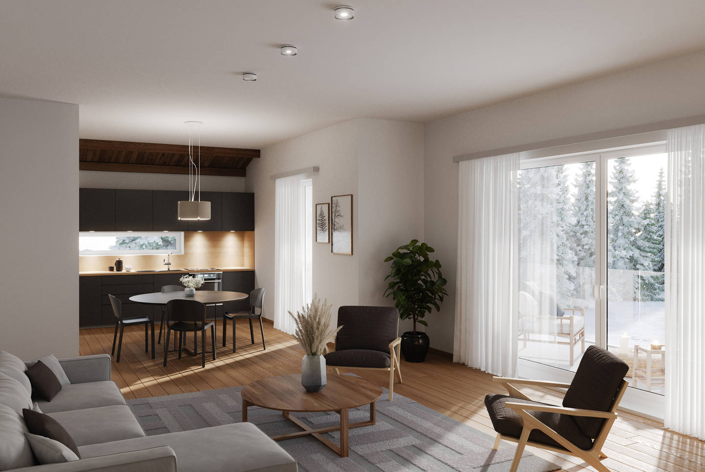 Appartement de 3.5 pièces LOTB06 - Crans-Montana