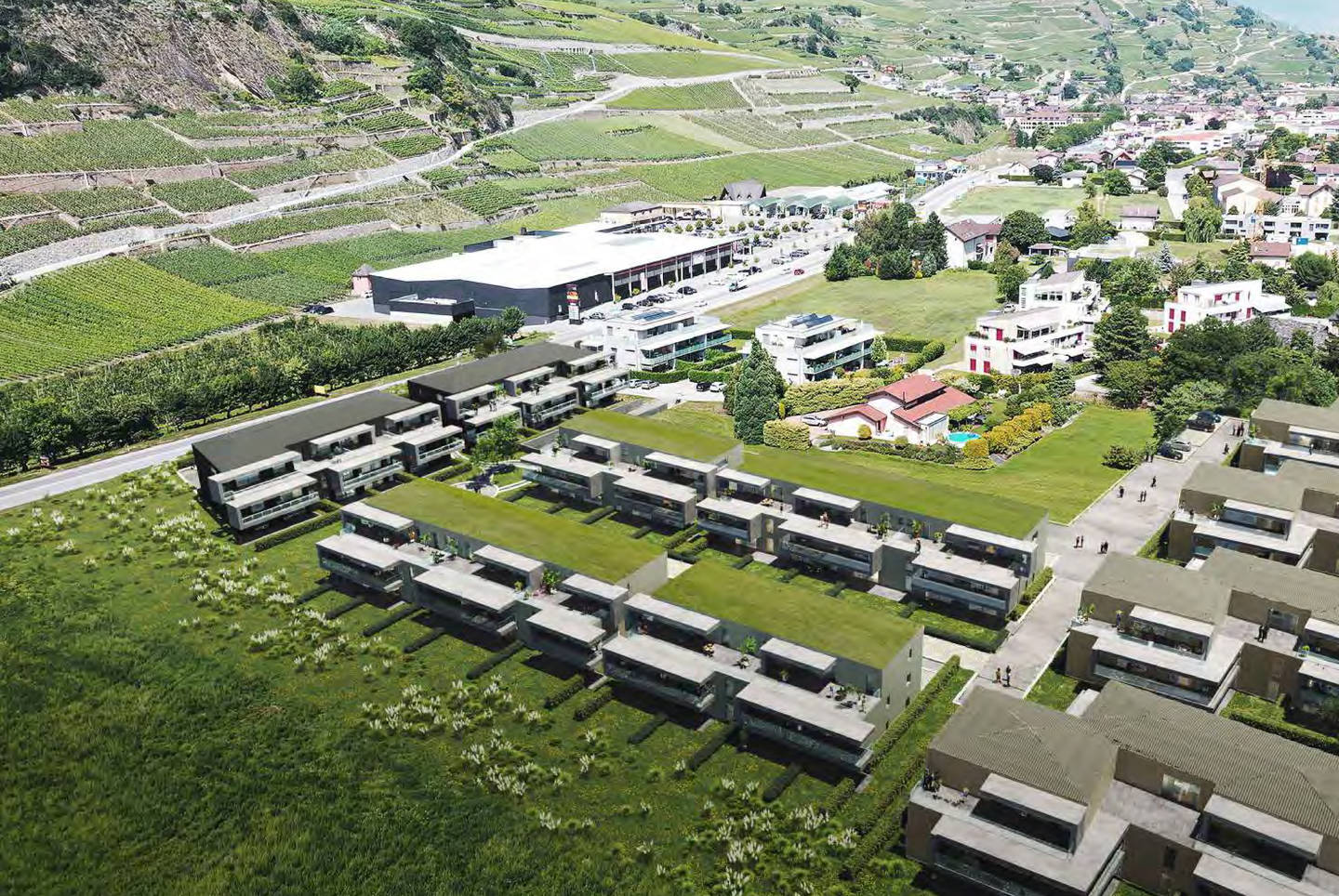 Appartements studios dans une nouvelle promotion- Sion