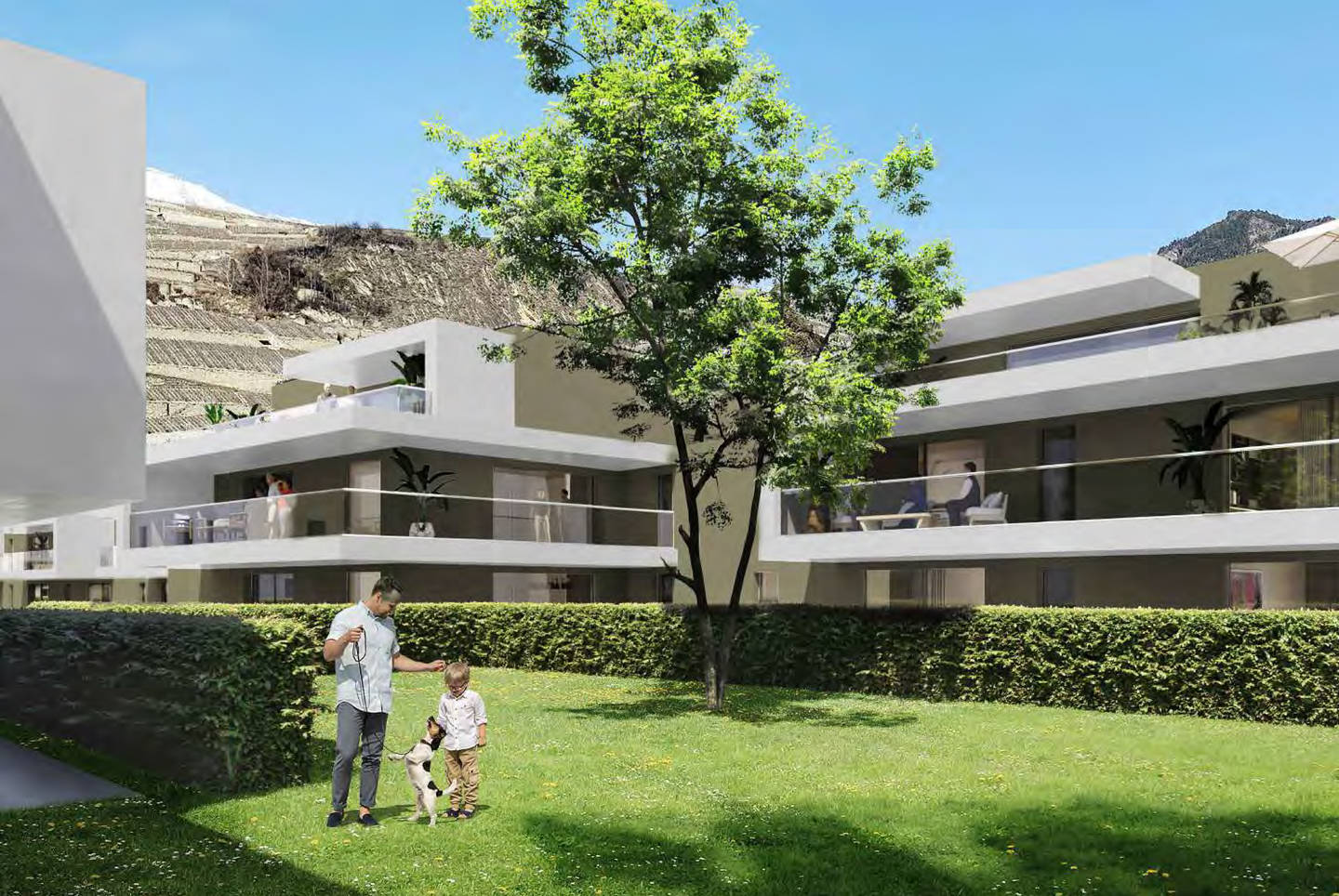 Appartements studios dans une nouvelle promotion- Sion