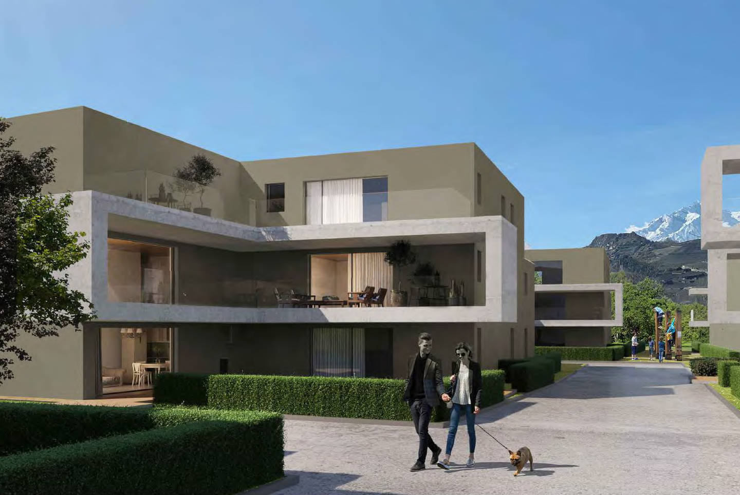 Appartements de 2,5 pièces dans une nouvelle résidence