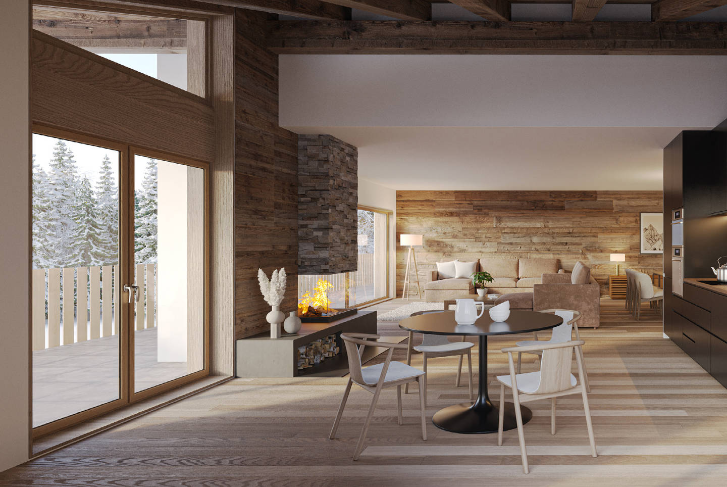 Appartements de haut standing à Crans Montana