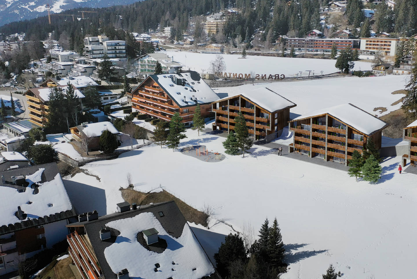 Des appartements de standing à Crans Montana