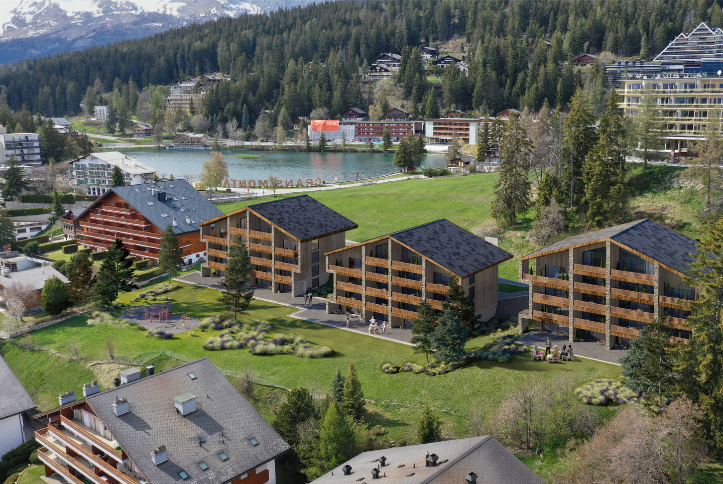 Des appartements de standing à Crans Montana