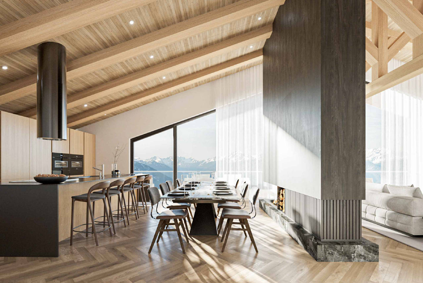 Des appartements de standing à Crans Montana