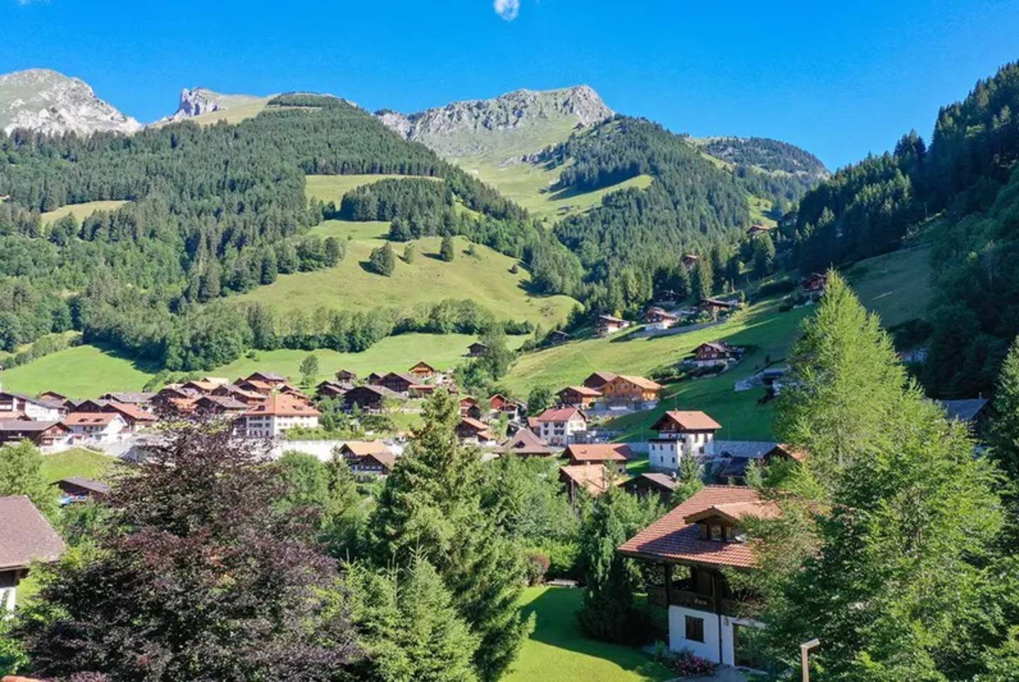 Chalet de standing à construire à Jaun